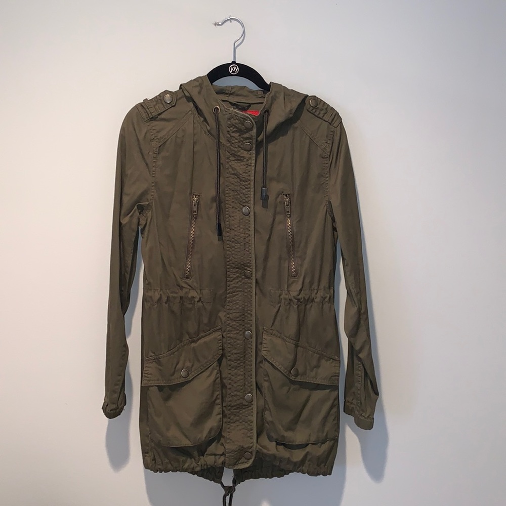 GREEN UTILITY JACKET